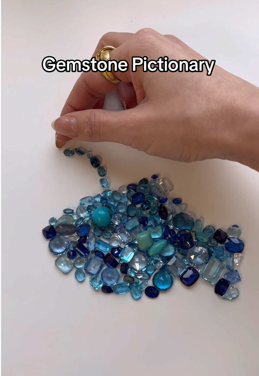 Play gemstone Pictionary with us! 💎✨ #pictionary #gemstone #sustainablejewelry #jewelrybusiness 