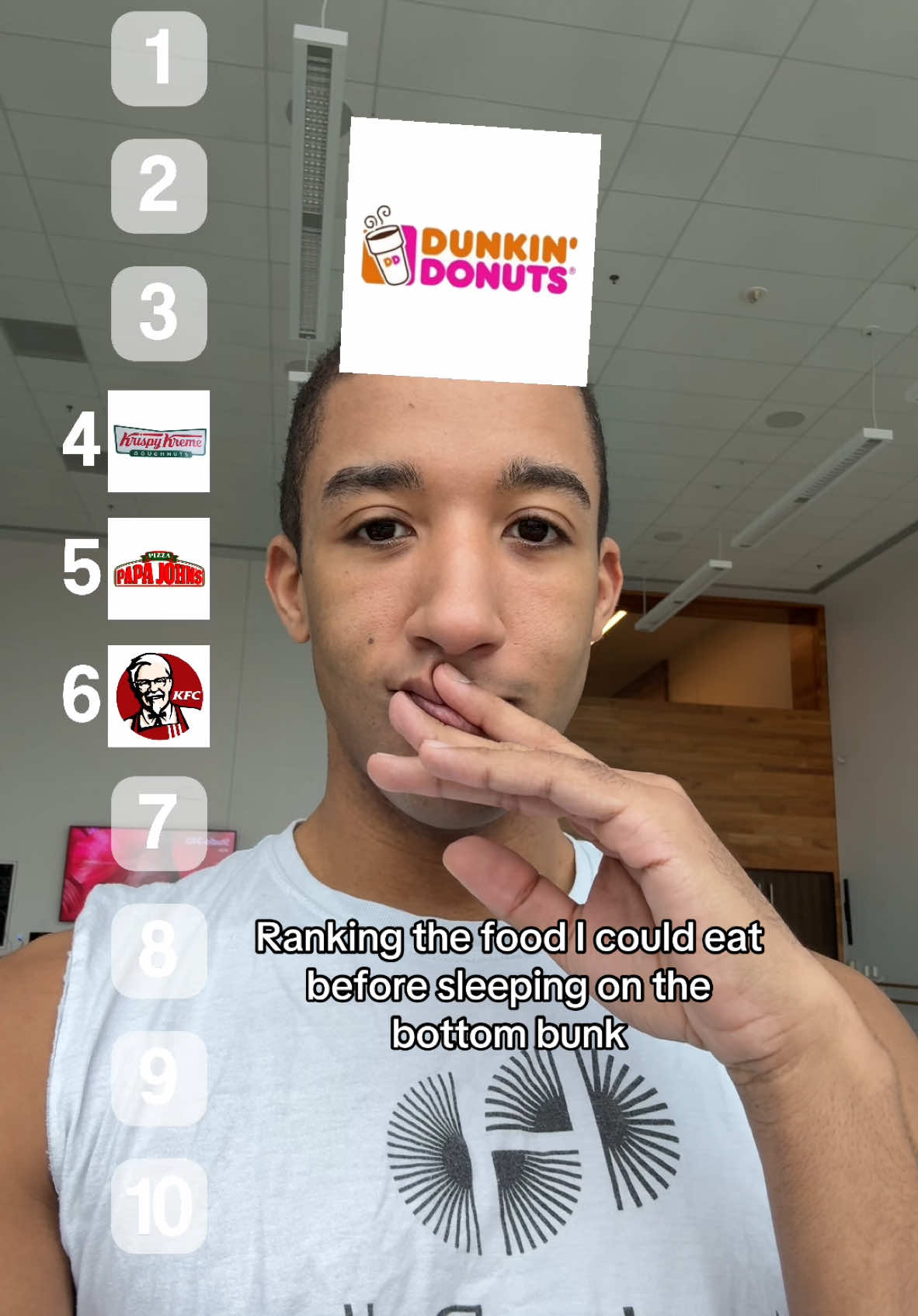 I was thinking donuts not the coffee #ranking #fastfood 