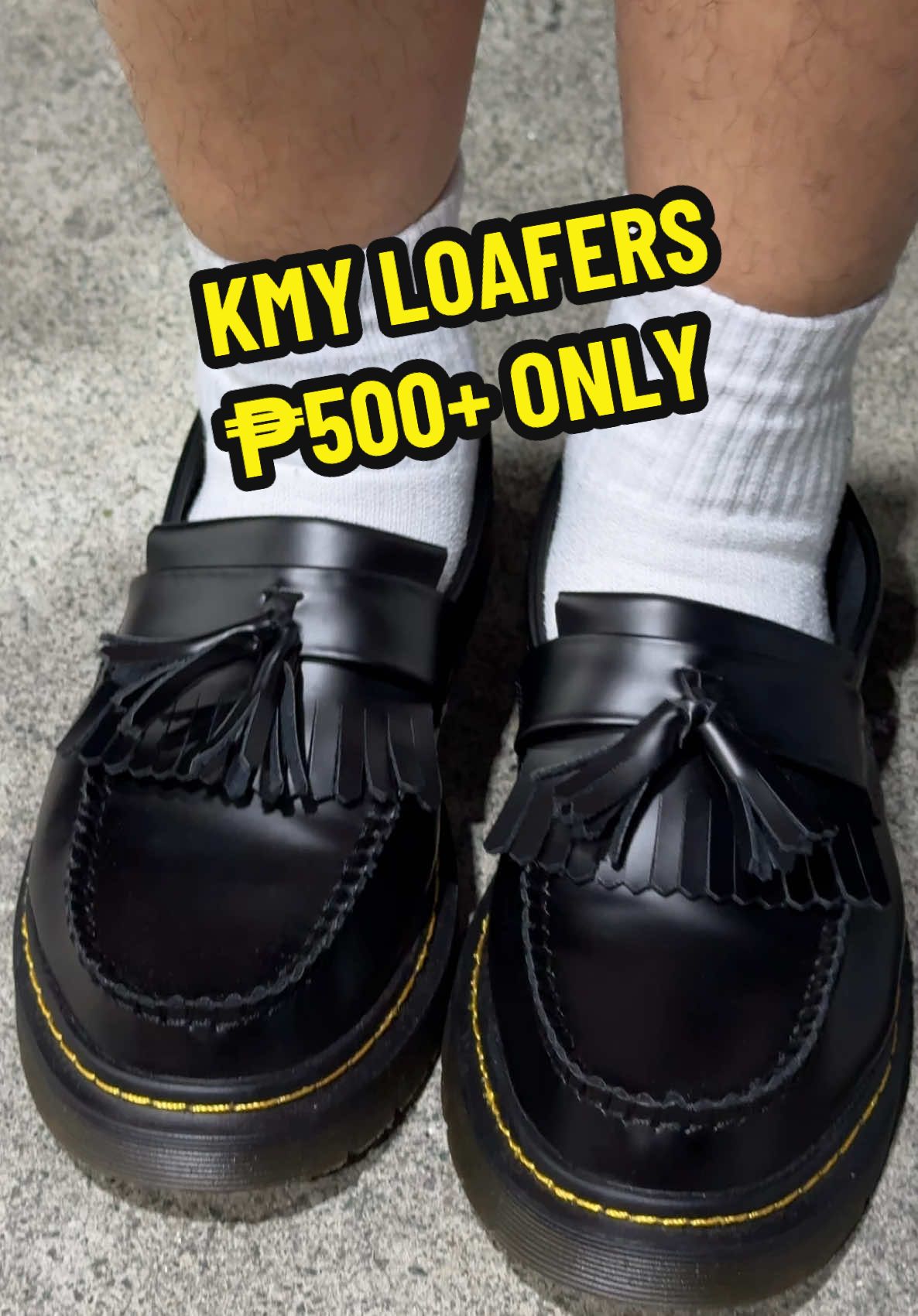 Loafers na hindi nayuyup. Loafers na non-slip. Loafers na maganda. Loafers na affordable. Loafers na matibay. Solid talaga tong loafers na to kasi bagay sa kahit na anong pormahan. Sheesh. #kmyloafers #kmy #loafers #loafersshoes #shoesformen #shoesrecommendation #blackshoes #leathershoes #shoes #leatherloafers #mensoutfit #outfitformen #ootdinspo #ootdfashion