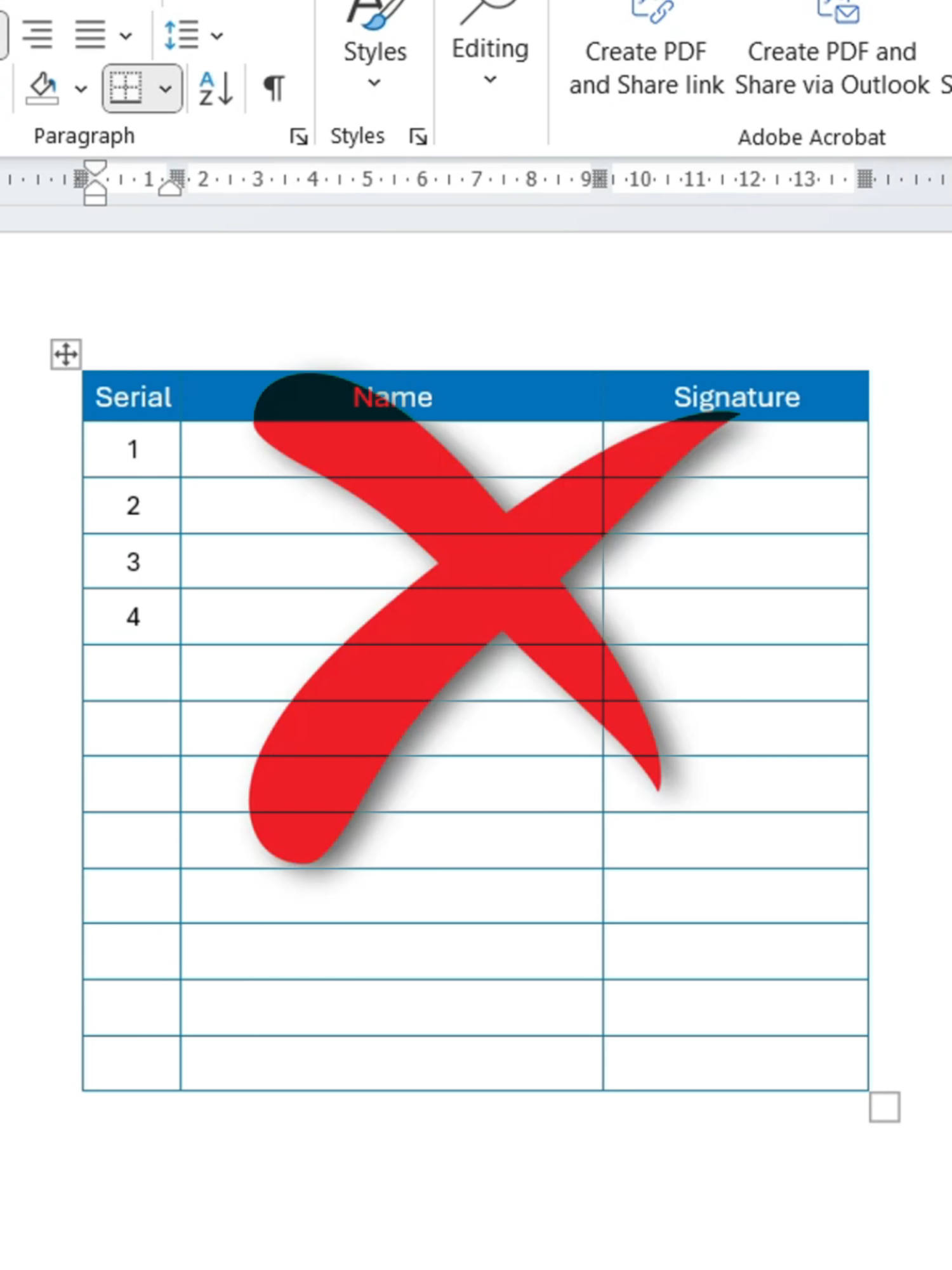 #Microsoft #word - Auto Numbering in tables @Osama  #wordtips 