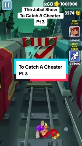 Pt 3 | To Catch A Cheater  credit: @The Jubal Show  #brookeandjubal #tocatchacheater #thejubalshow #subwaysurfers 