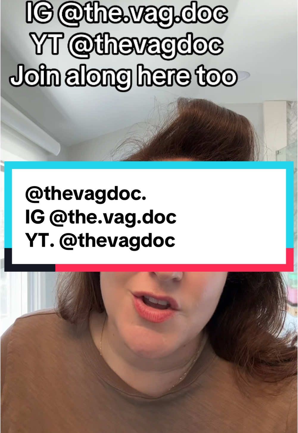 @thevagdoc.                              IG @the.vag.doc                      YT. @thevagdoc