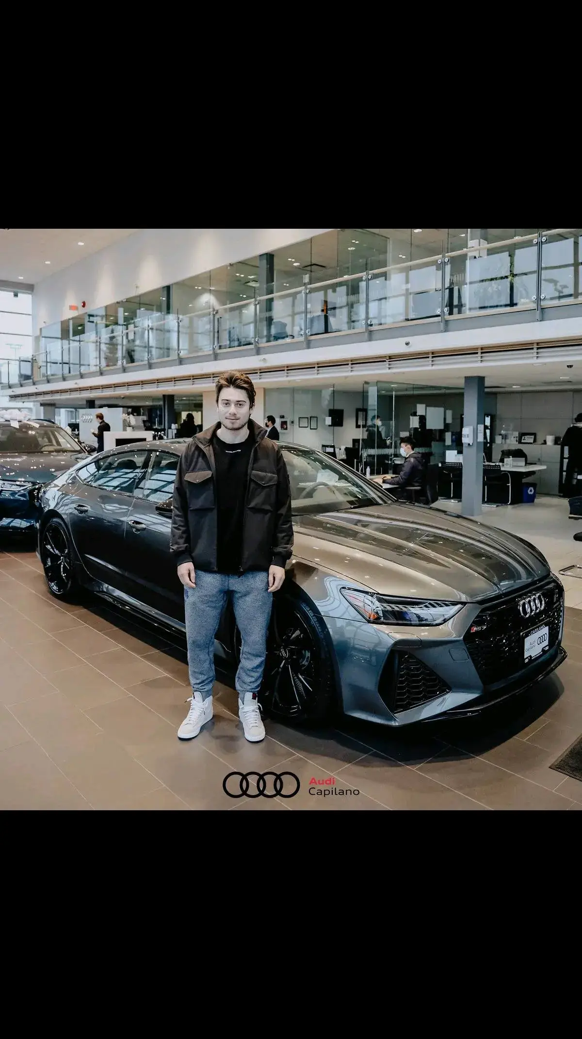 Welcome to the family QUINN HUGHES ⁣ Enjoy the New Years with our 2021 Audi RS 7 Sportback! #quinnhughes #canucks #capilanoaudi https://t.co/WDTnZGVCGg