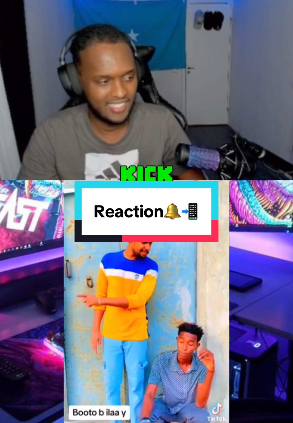 Dis gy funy wye🤣😆@SomaliGamergg1 #bankz #fyeシ #fypシ゚vira #fouryou #somalikick #kick #reaction #somaligamergg1 #didi3 