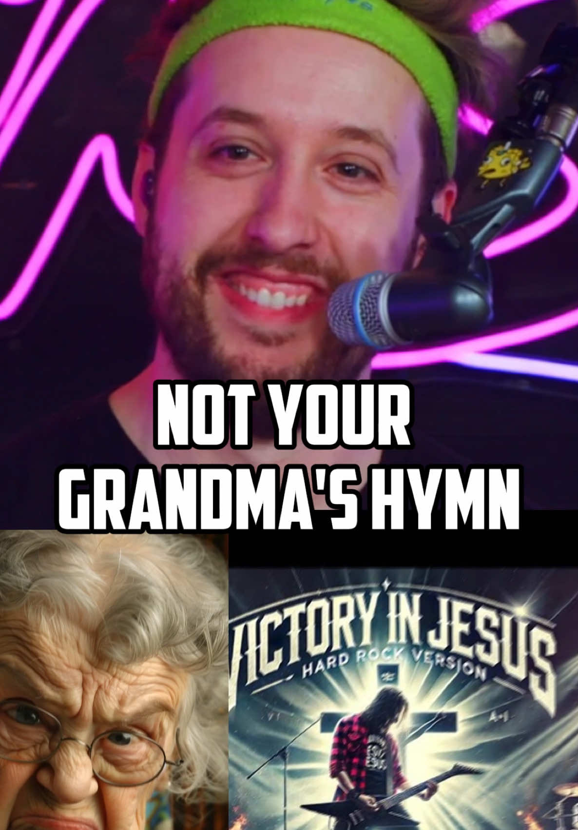 Not Your Grandma’s Hymn ‘Victory in Jesus’ Goes Hard Rock’  #drums #fyp #country #twitch #twitchclips #twitchhighlights #funnymoments #mashups #jokes #throwback #ai #christian 