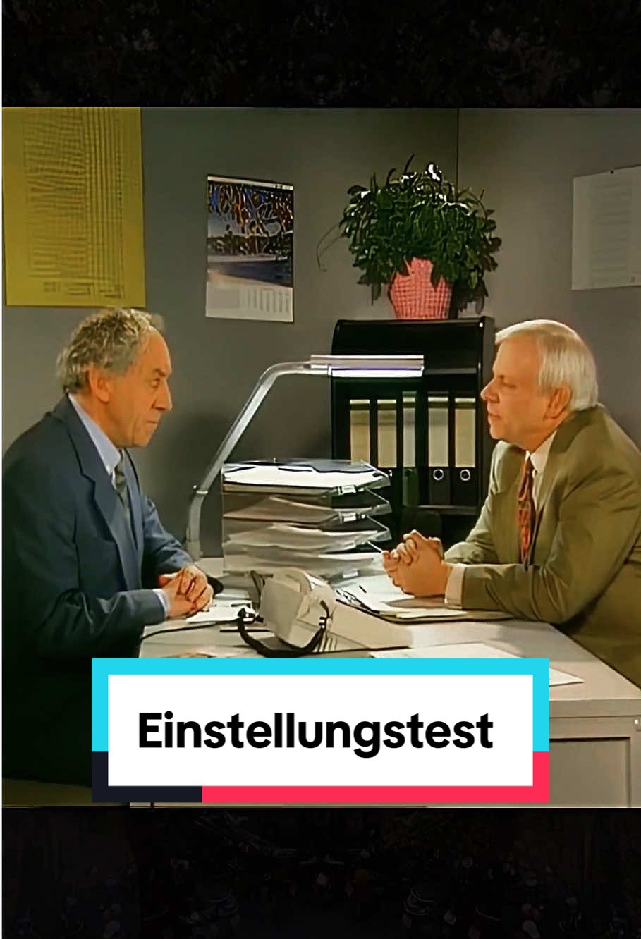 „Einstellungstest“. Wie antwortet man richtig auf eine Berwerbung?? #dieterhallervorden #trendingvideo #comedyvideo 