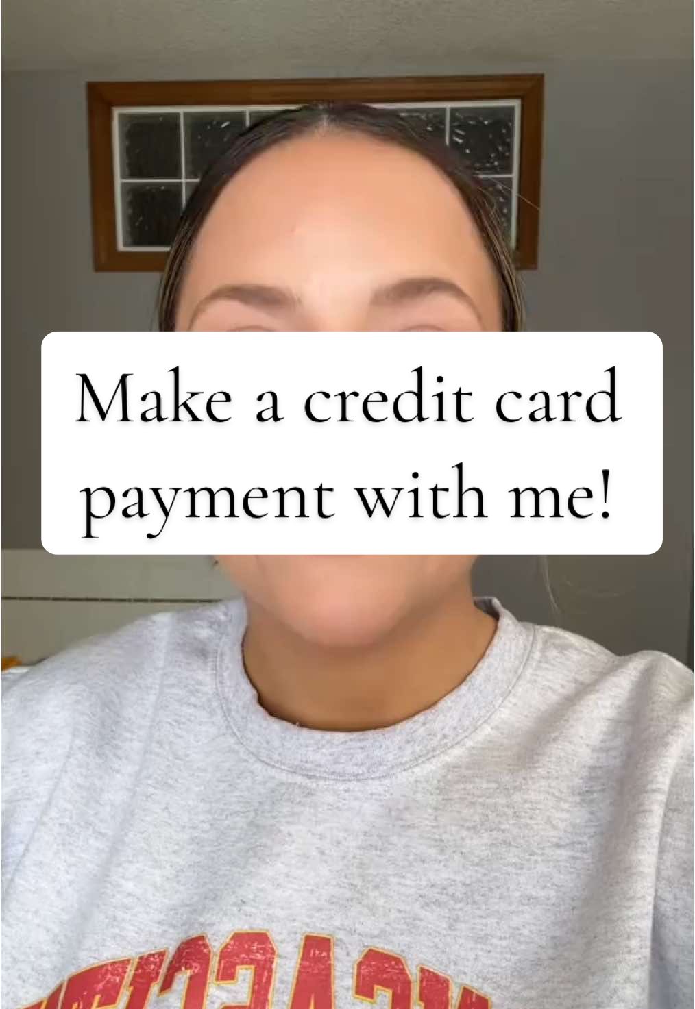 Let’s make a payment to my credit card together! #creditcarddebt #snowballmethod #debtpayoff #debtfreejourney #debt 