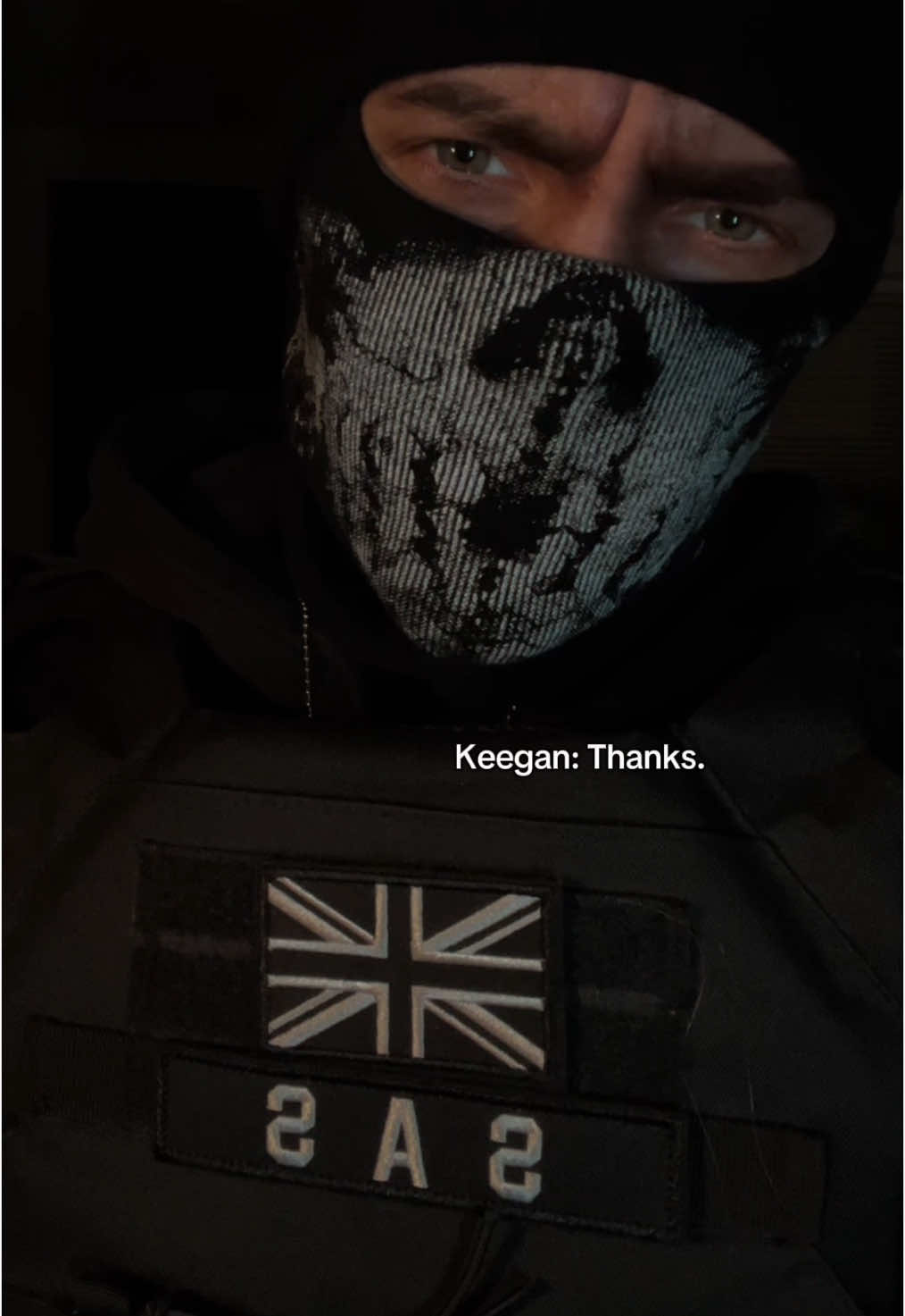 What would I do without you? ✖️✖️✖️✖️✖️✖️ #maskedmen #keegancosplay #masktok #characterai #BookTok #fanfiction #keeganruss #codcosplay 