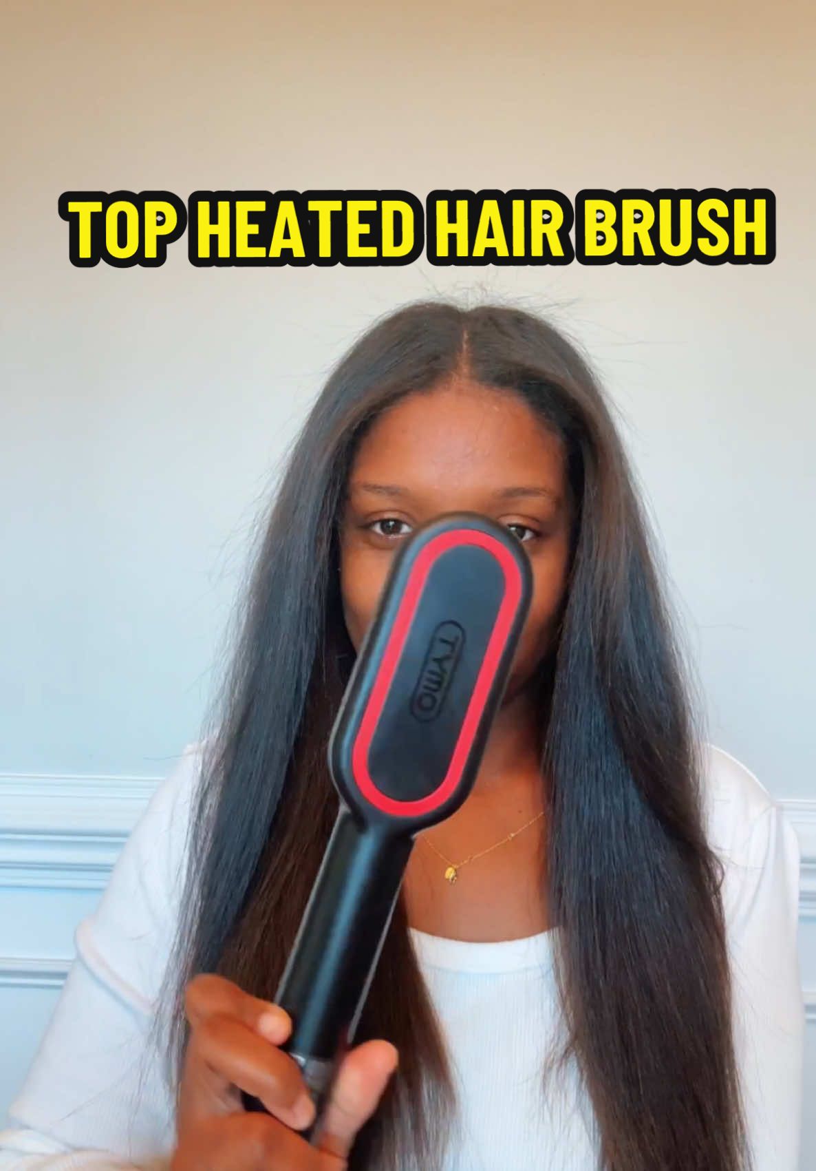 tymo ionic plus || tymo ionic brush || tymo ionic hair straightener brush #tymobeauty #tymo2love #tymo #hair #hairtok #hairproducts #hairtutorial #hairstraightener #hairtools #naturalhair 