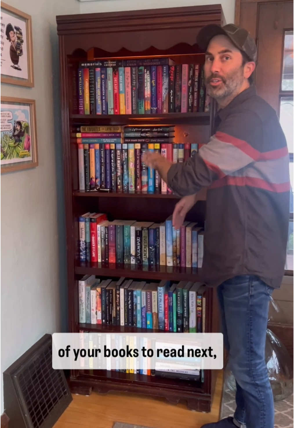 Some solid advice! 👌🏼 However, all three of those books he picked up would have been speaking to me..just sayin’. 😆🤷🏼‍♀️ Do you need suggestions on what to read next, or do you have a pretty good lineup going for you right now? • • • #reels #bookreels #funnyreels #comedy #bookhumor #bookshelves #homelibrary #bookcollection #whattoreadnext #bookshopping #bookstores #newbooks #bookobsessed #booksbooksbooks #booktoker #booklovers #read #reading #readerlife #BookTok 