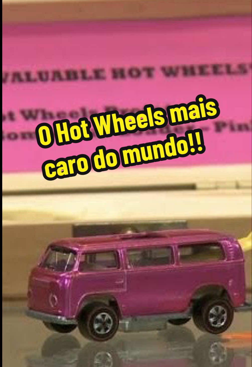 O History Channel mostrou em um do seus programas o Hot Wheels mais avaliado do mundo.  Pagaria? Comenta aí 😁