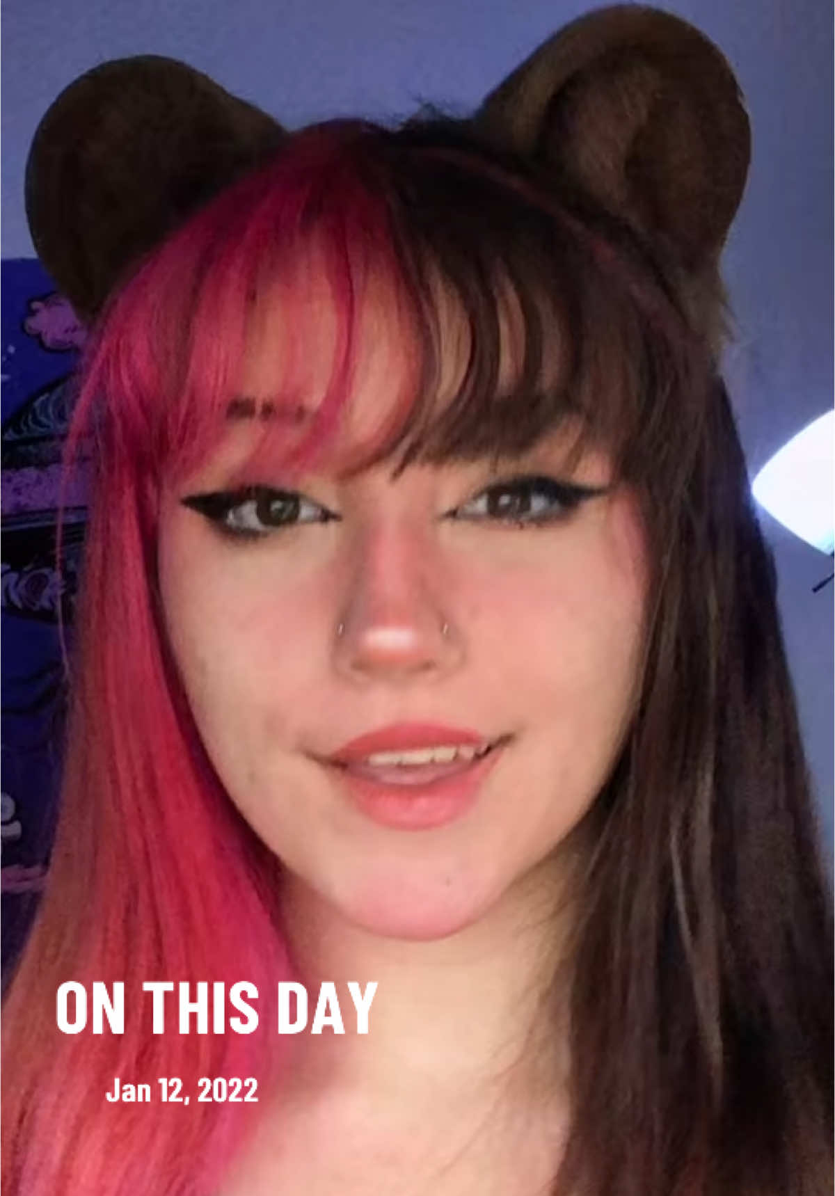 #onthisday back before tiktok let you reshoot clips in the app, so i had to switch ears and collars every time the video cut :D #doggirl #puppygirl #catgirl #mousegirl #kemonomimi 