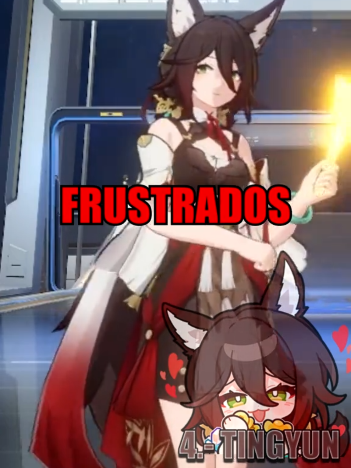 Los PADRES de TINGYUN estaban FRUSTRADOS😡❗ #hsr #HonkaiStarRail #tingyun #waifu #gacha