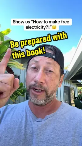 Free Electricity? Its in this book! #offgrid #diyprojects #bookreview #homestead #selfsufficient #offgridliving #survival #survivalskills #tiktokshopnewyearnewaura 