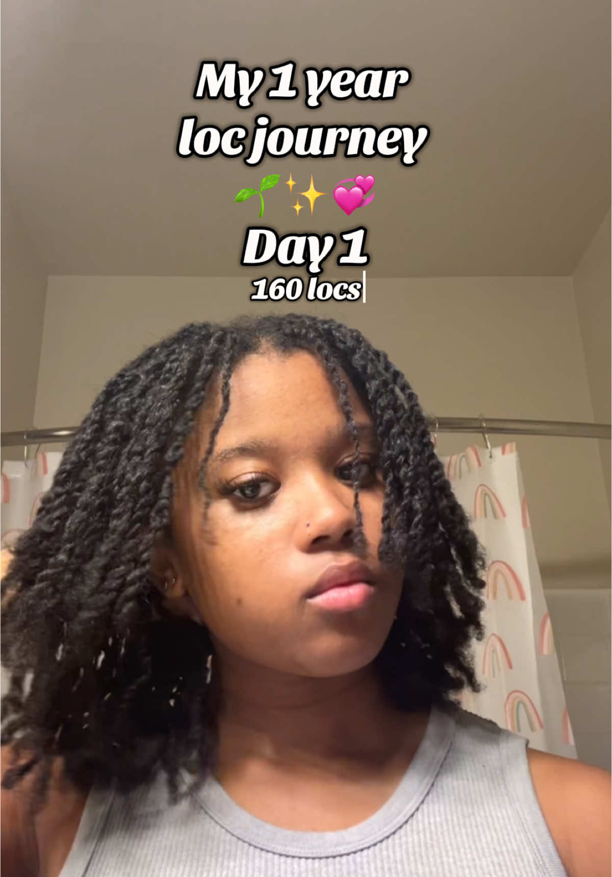 Still have one more month left to go, but I posted this in case TikTok actually does get deleted 🥲 if you needed a sign to loc up this is definitely it 🫵🏾 #1yearlocjourney #locjourney #locs