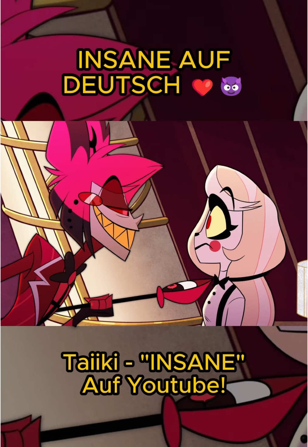 Insane ist bald auf Spotify! ✨ #Taiiki #hazbinhotelcover #insane #alastor #singing #hazbinhotel #fyp #songcover #charliemorningstar #angeldust #vaggie 