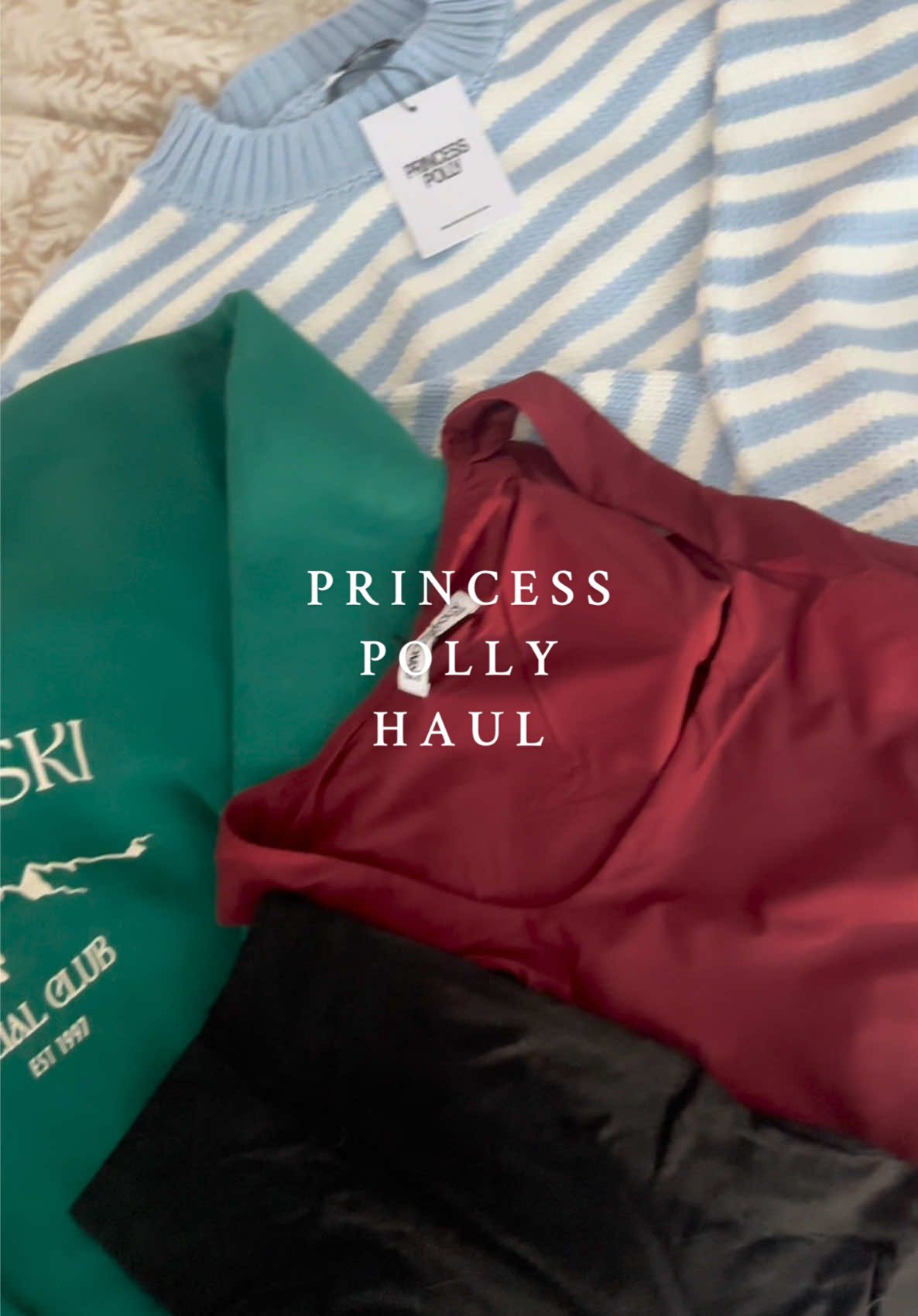 mini princess polly haul 🛍️🤍 #foryou #princesspolly #haul #clothinghaul 