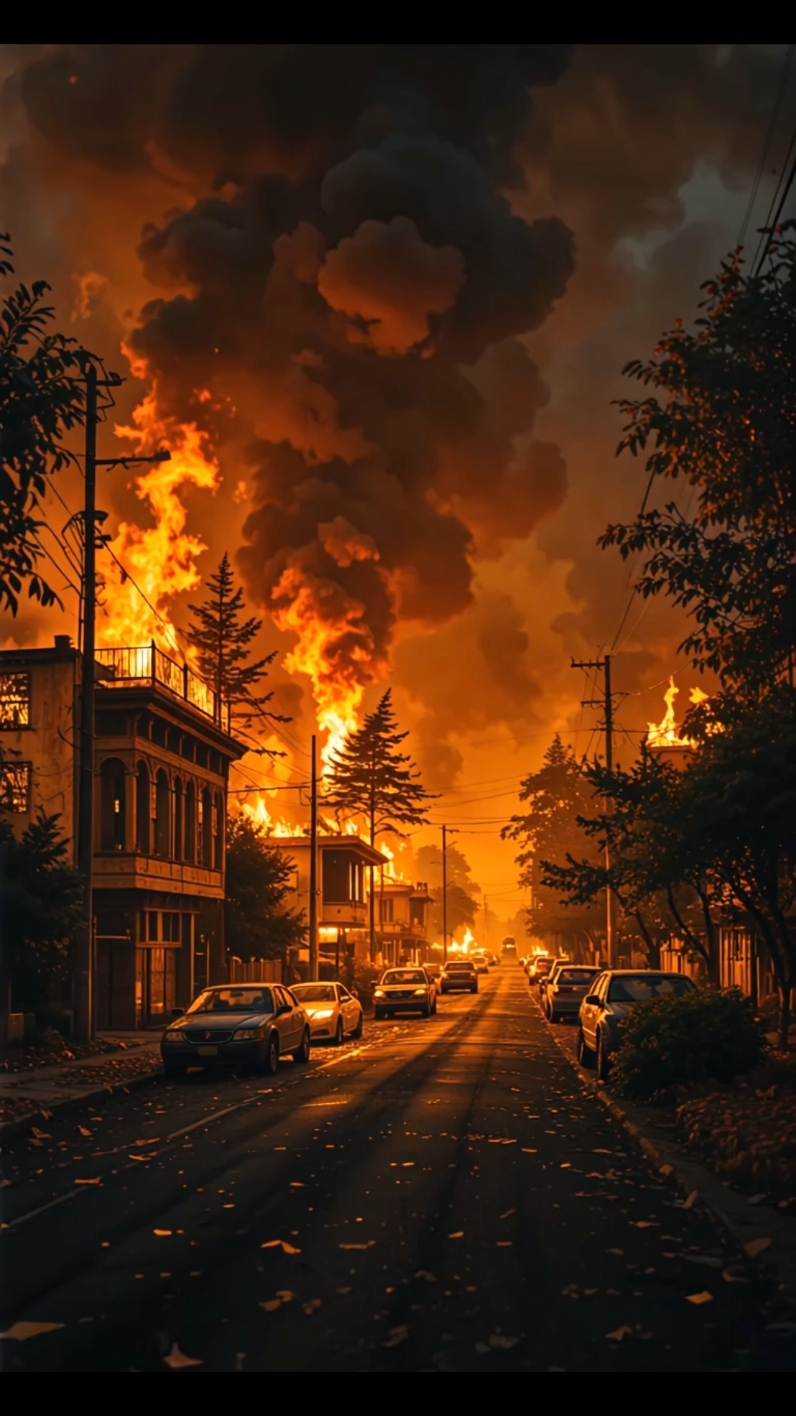 Los Angeles wildfire  #losangeles #wildfire #USA #fire #california 