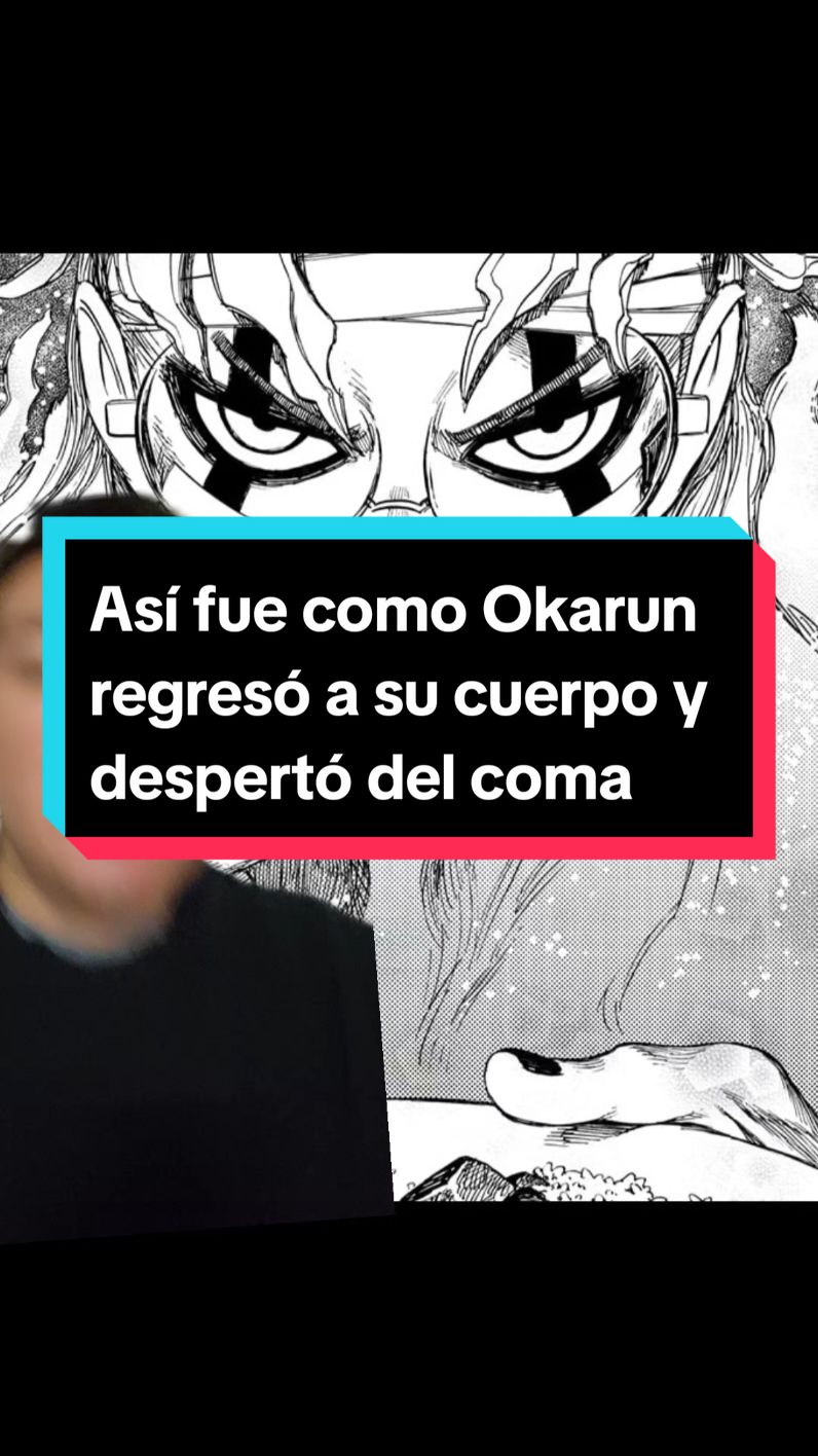 así fue como #okarun volvió a su cuerpo y despertó del coma #dandadan #anime #manga 