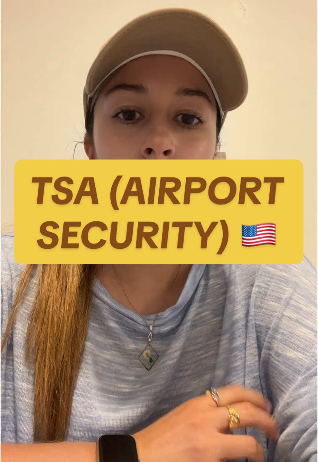 Prepárate bien porque pasar por TSA no es nada divertido 🥴  #aprenderingles #speakenglish #airporttips #tsa #vocabularioingles #airportsecurity #aeropuertos #spokenenglish #learnenglish #hablaingles 