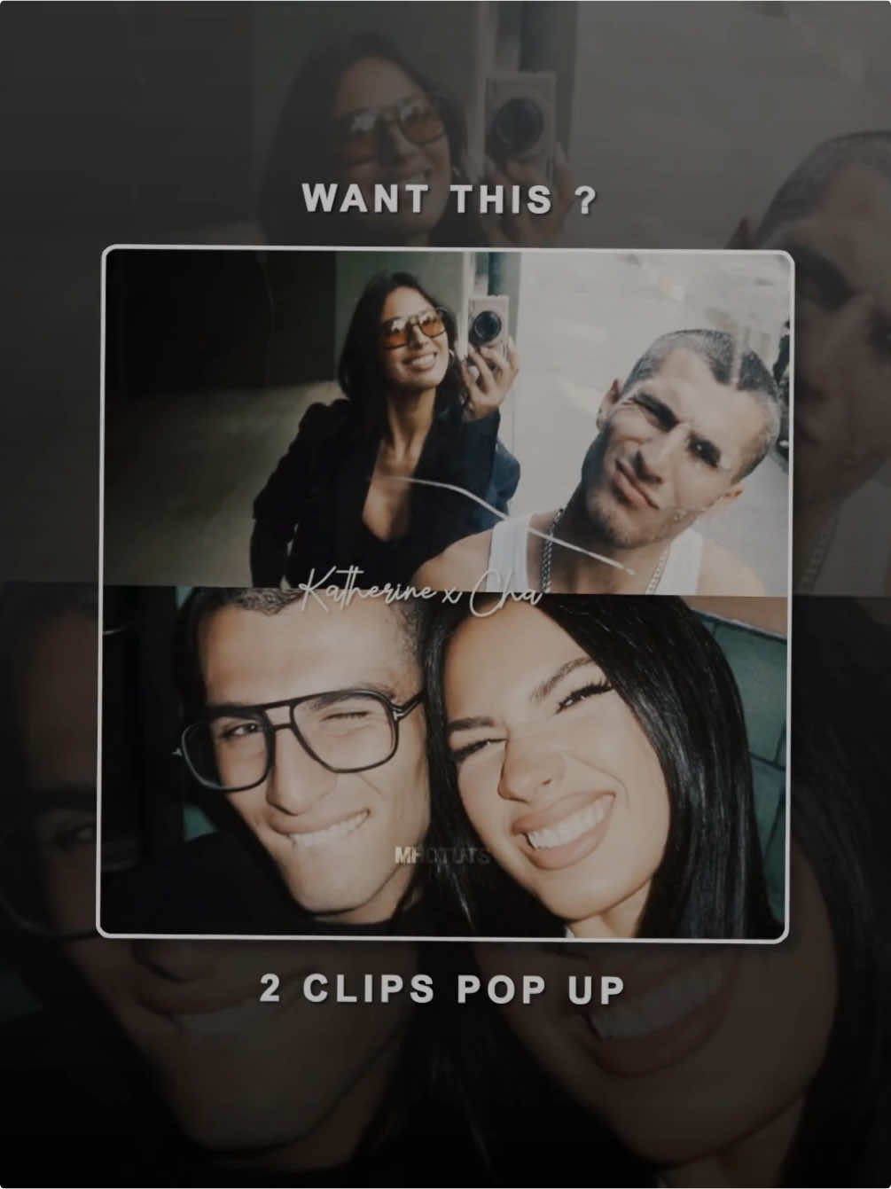 here's *an EASY* tutorial on how i do this 2 CLIPS POP UP! app used: After Effects 2020 frame rate used: 60 comment what you want to see next:) my dm are always open if you need help!! my editing pack (editing pack, 4K quality, project files…) is available on my payhip (LINK IN MY BIO!!) #aftereffects #aftereffectstutorial #aetutorial #Glitch #zoomintutorial #zoomouttutorial #videoeditingtutorial #tutorial #katherinelaprell #katherinelaprelledit #charliejeer #charliejeeredit #toohotohandle #ththseason6  #populareffects #mhdtuts #texttutorial #edittutorial #edit #fyp #teamwork