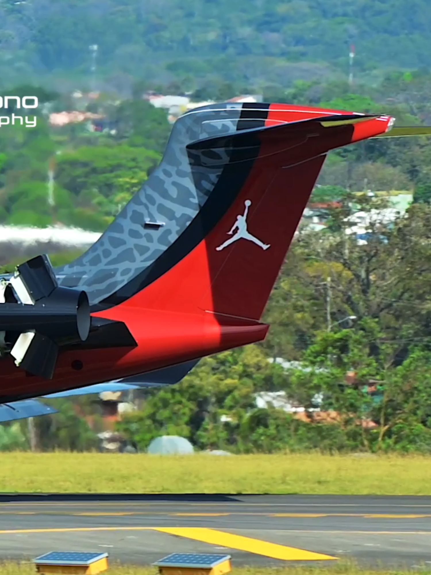 Leyenda Michael Jordan despega de Costa Rica en su Gulfstream G650ER hacia West Palm Beach - hermosa aeronave 😍 #aviation #michaeljordan #aviacion #costarica