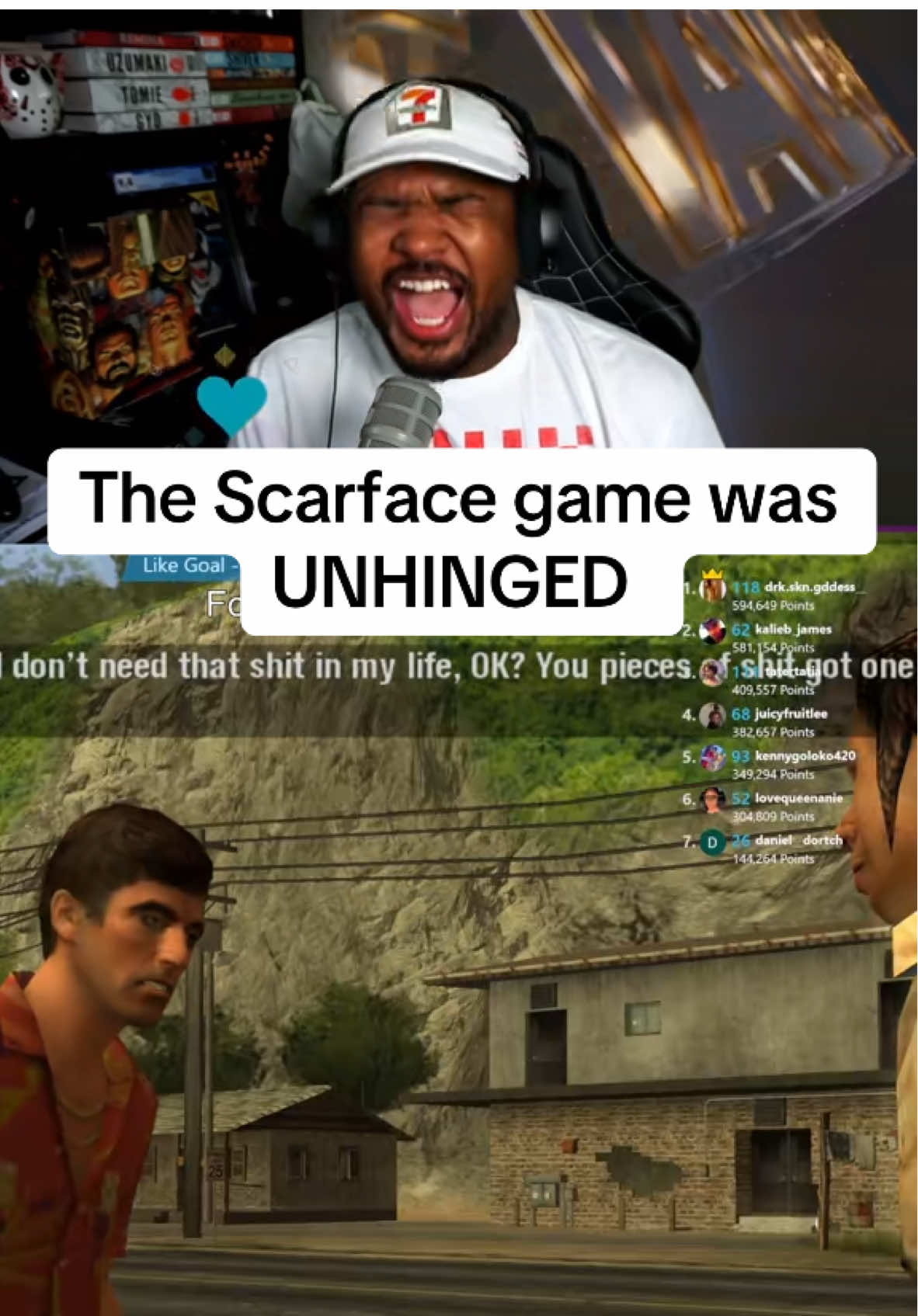 The Scarface game was INSANE. #scarfacetheworldisyours #ps2 