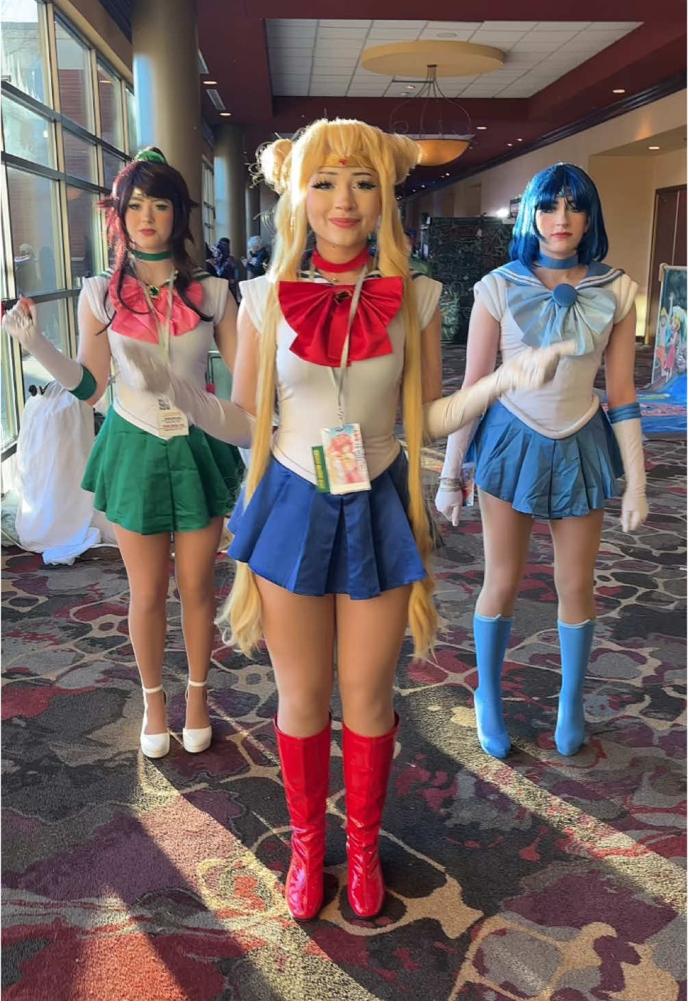 SAILOR MOON💕 @cat @marmar #sailormoon #sailormooncosplay #sailorscouts #sailorjupiter #sailormercury 