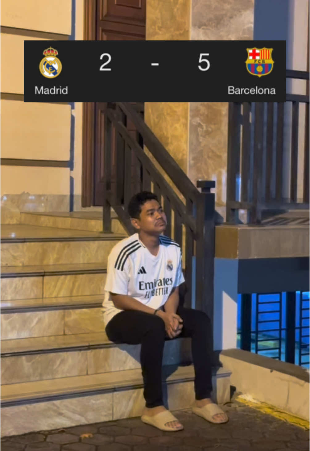 kalah menang tetap madrid🤍