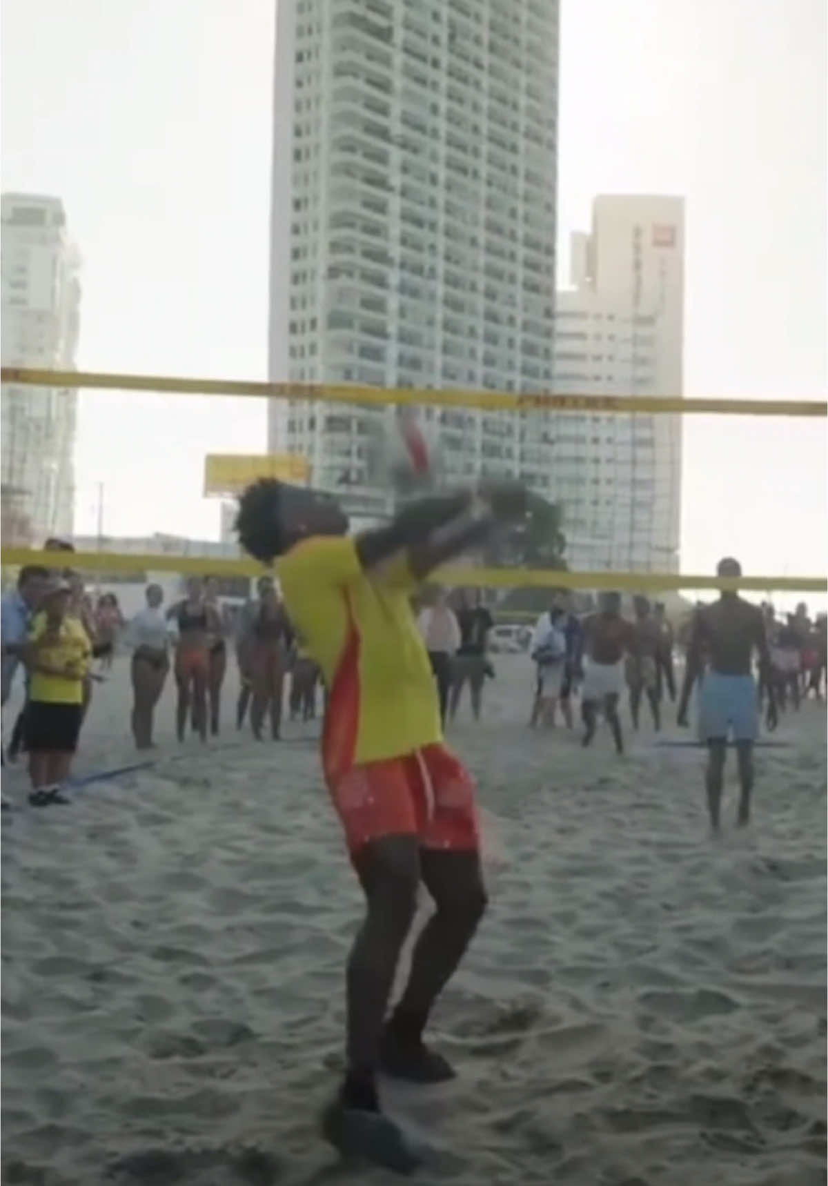 Speed plays Volleyball in Columbia 🤣👀 #ishowspeed #ishowspeedclipz #westcol #volleyball #columbia #southamerica #clips #viral #fyp