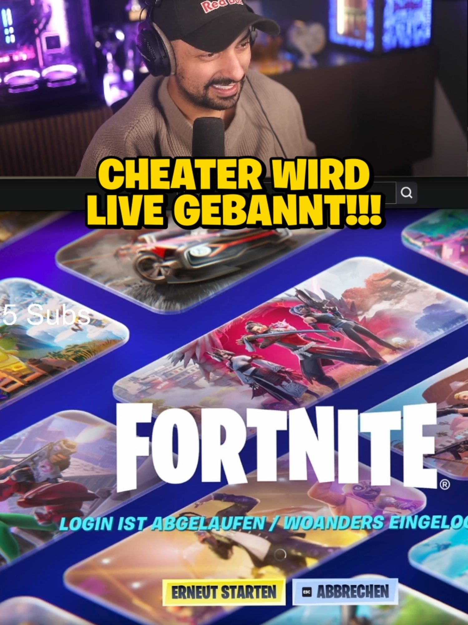 CHEATER WIRD LIVE GEBANNT!!! #amar #vadeal #rezon #cheater