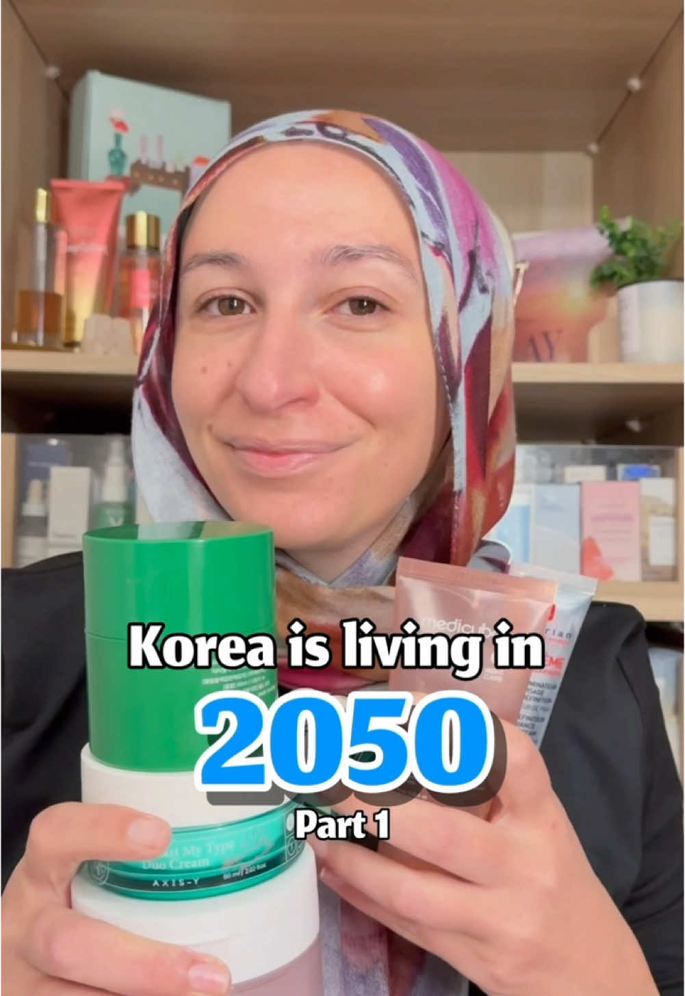 Korea is living in2050 😱😱  منتجات اثبتت ان كوريا عايشة في ٢٠٥٠ 😊  جربتوا اي منتج منهم و لو لا هتجربوا ايه بقى ؟!  Products : 1/ @dr.althea_official cleansing balm   2/ @AXIS-Y duo cream 3/ @Biodance  Collagen Gel Toner Pads 4/ @Medicube Global collagen mask from @yasminebeautybar  5/ @Erborian cc creme from @shoptreve  #koreanproducts #skincare #2050 #kbeauty 