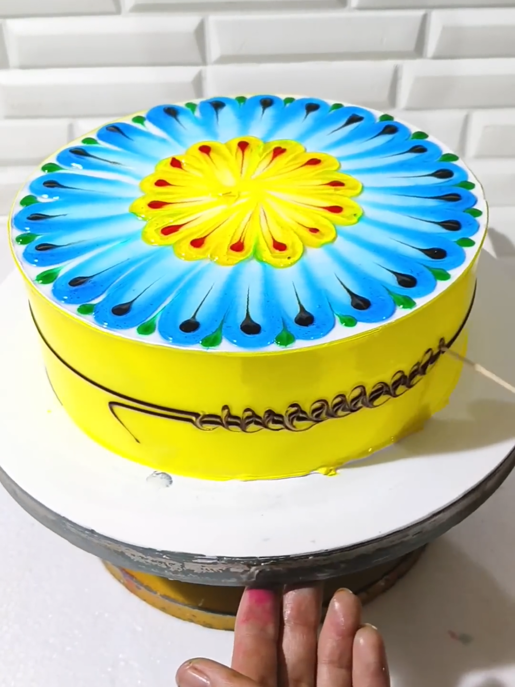 Unique Cake Decoration ideas#yummyfood #cake #tik_tok #for #foru #design #cakedecorating 