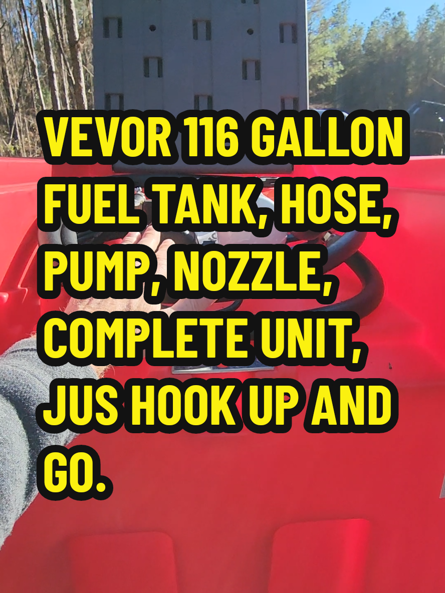 VEVOR 116 GALLON FUEL TANK, 10 GPM 12V PUMP, HOSE AND LOCKING NOZZLE THAT CUTS OFF, HAS EVERYTHING  INCLUDED. #fueltank #fillingup  #fuelingup #draguptank #fuel #pumpingdiesel #fuelpump #fy  #fuelpumps #dieseltank #fypシ゚viral #viral #tiktok #fypage #diesel #vevorproducts #vevor #dieseltanks #logging #tank  #heavyequipment #ttslevelup #mademyyear #ttsdelightnow #giftguide #spotlightfinds #treasurefinds #TikTokShop #tiktokshopping #trending2024 #tiktokshopnewyearnewaura #tiktokshoplastchance #sales #viralvideos #onsale #flashsale #giftideas #giftidea #gift #look #tiktokshopfinds #tiktokfinds #tiktokfind #tiktokviral #ttsacl #tiktokviralvideo #lookatthat #tiktokmademedoit #getyours #today #tiktokmademebuyit #foryou #foryoupage #trending @HAIDEE_Vevor @vevor shop @Vevor_US 