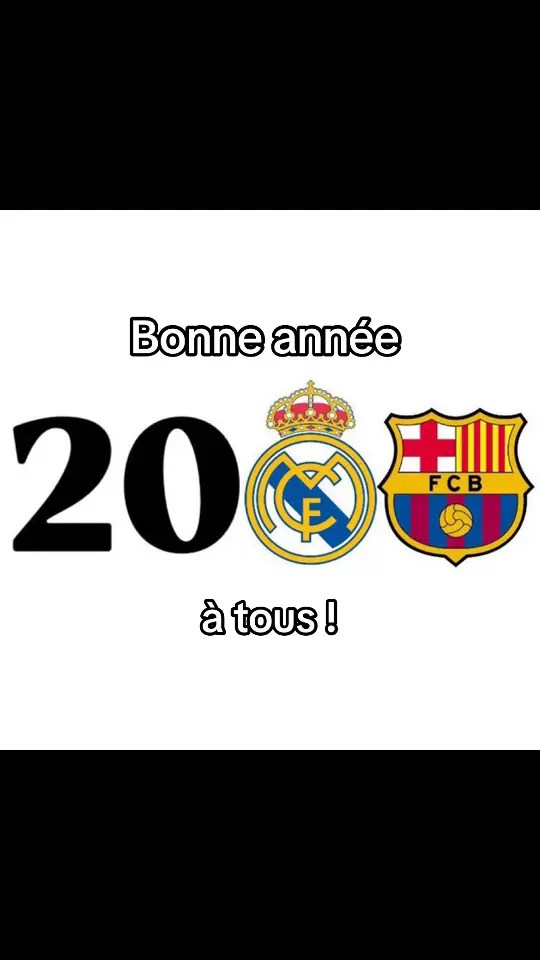 Important de se souhaiter la bonne année ! 😅 #barca #real #clasico #yamal