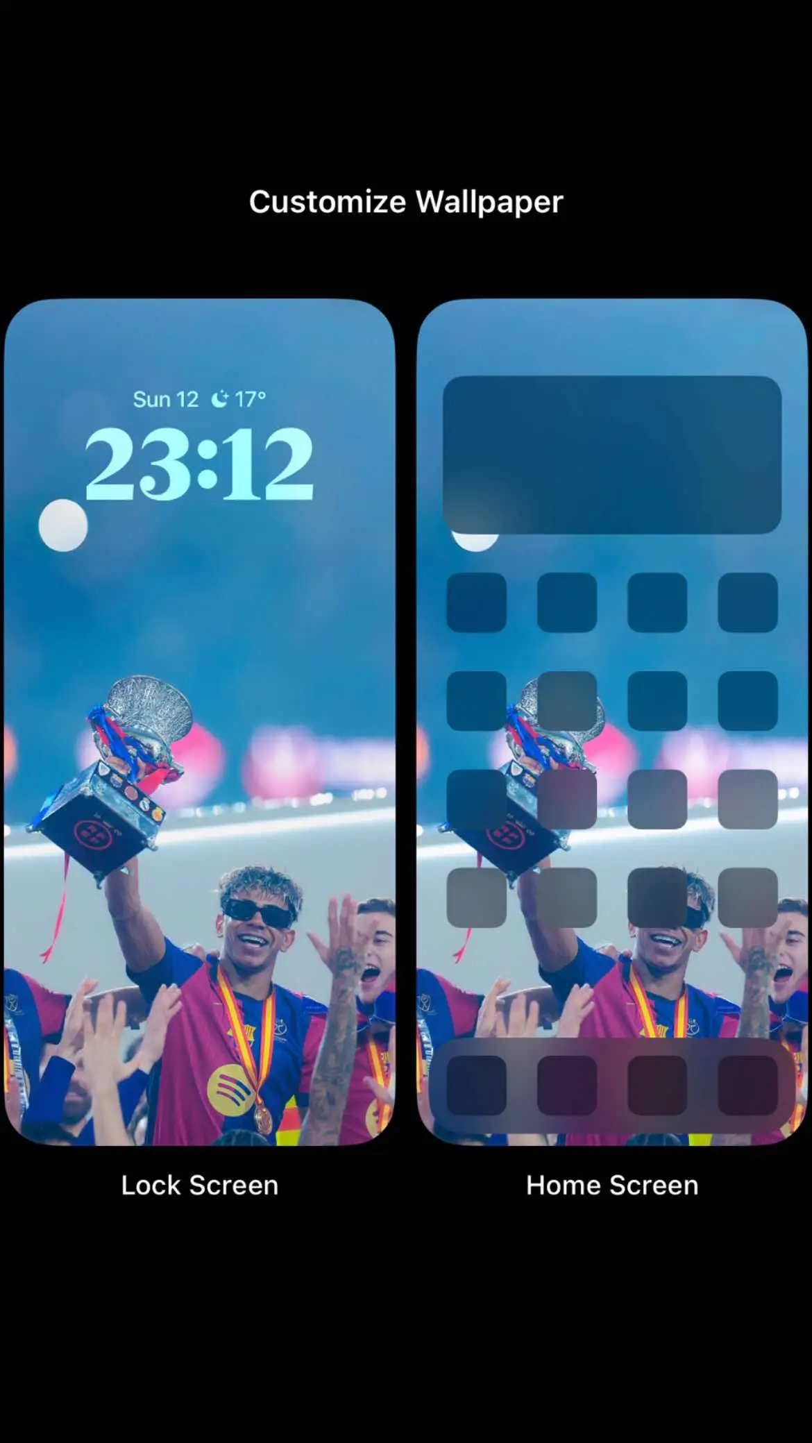 4K Wallpapers | SuperCopa Champions 💙❤️🏆 #fcbarcelona #supercopadeespaña #wallpaper 