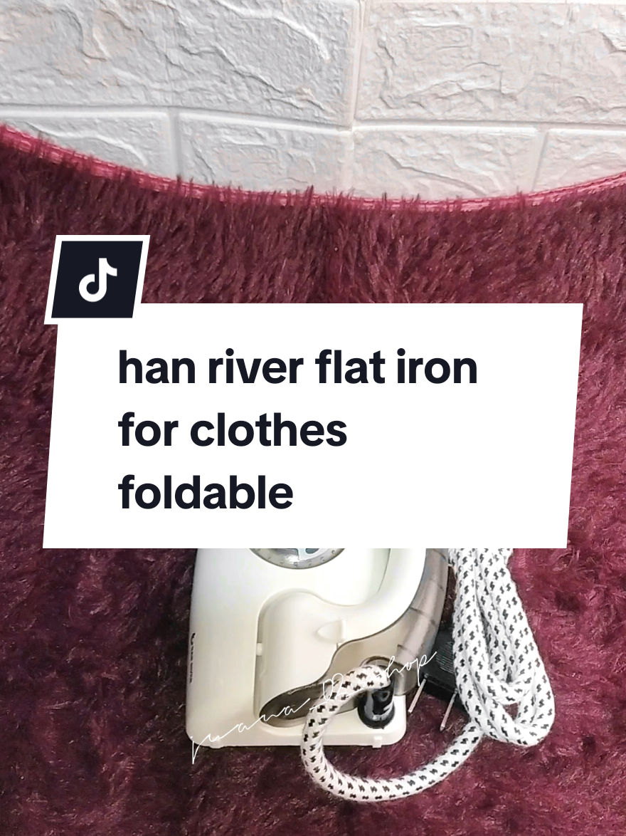 PLANTSA NA KASING LAKI NG CELLPHONE?? HAN RIVER Flat Iron for clothes Foldable #flatironforclothes #iron #hanriver #flatiron 