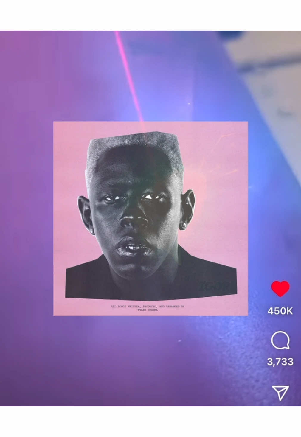 please tell me I’m not the only one who hears it #igor #album #tylerthecreator #songs #fypシ 