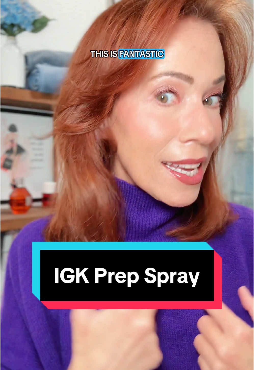 #creatorsearchinsights I have very #finehair so my #hair need all the protection and quality #haircare it can get. This #hairprep spray by @IGK Hair is fantastic! My hair is loving it #haircareproducts 