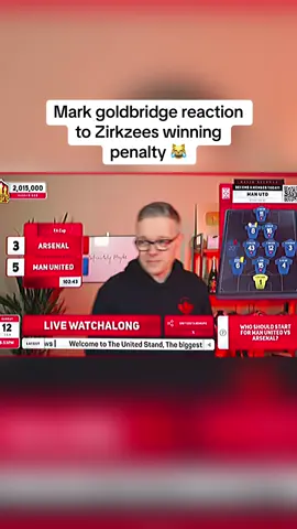 #fyp #viral #markgoldbridge #footballtok #manchesterunited 