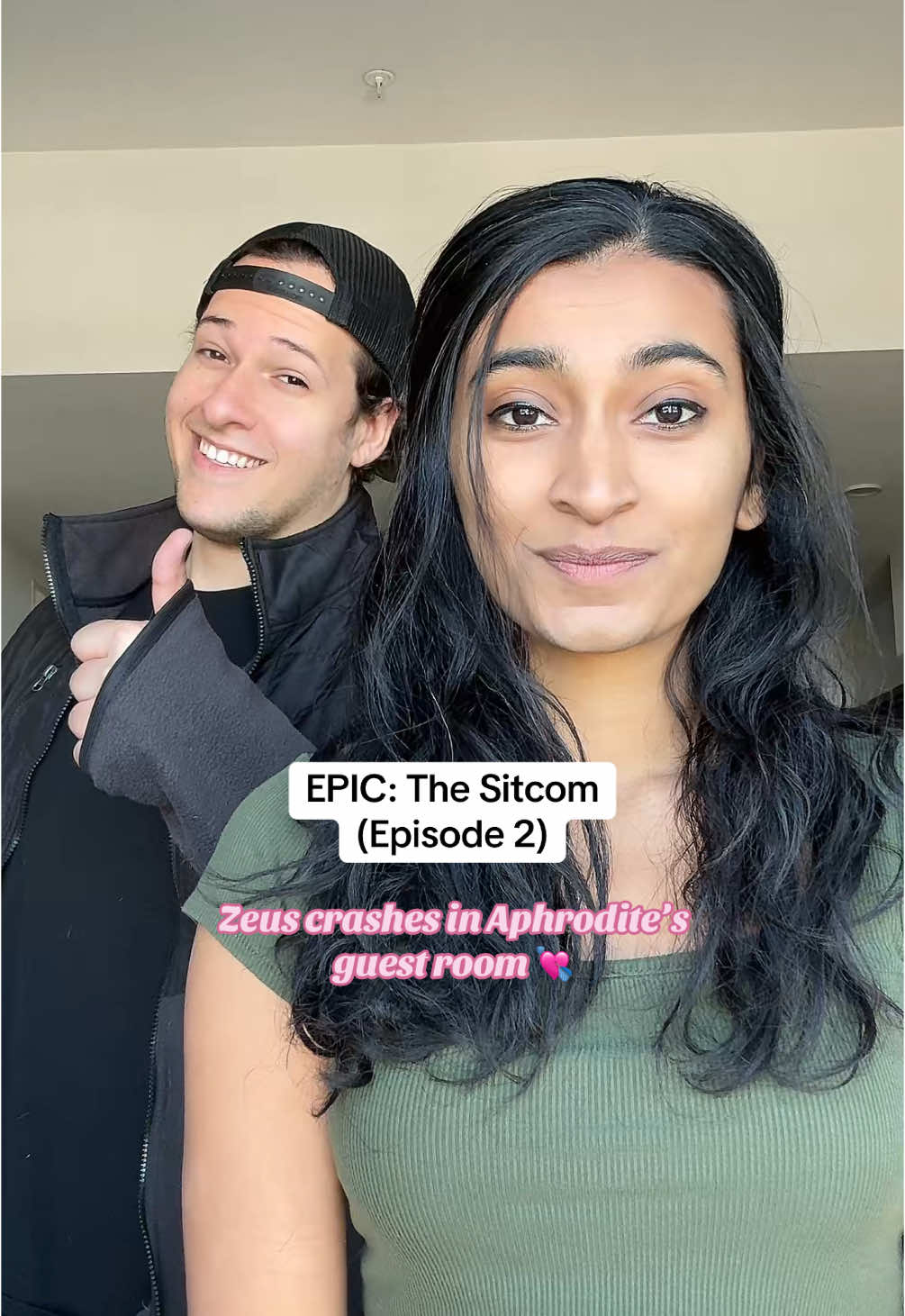 who needs Good Night, Moon when you have the Titanomachy? 🥲💘🏺🤍✨ @Luke Holt [+ @kiara on camera :)] #epicthemusical #epictheithacasaga 