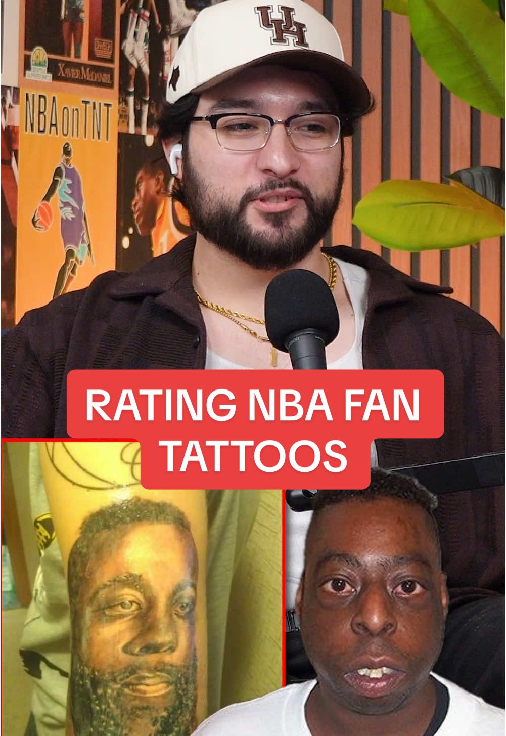 Rate these NBA fan tattoos! #NBA #basketball #sports 