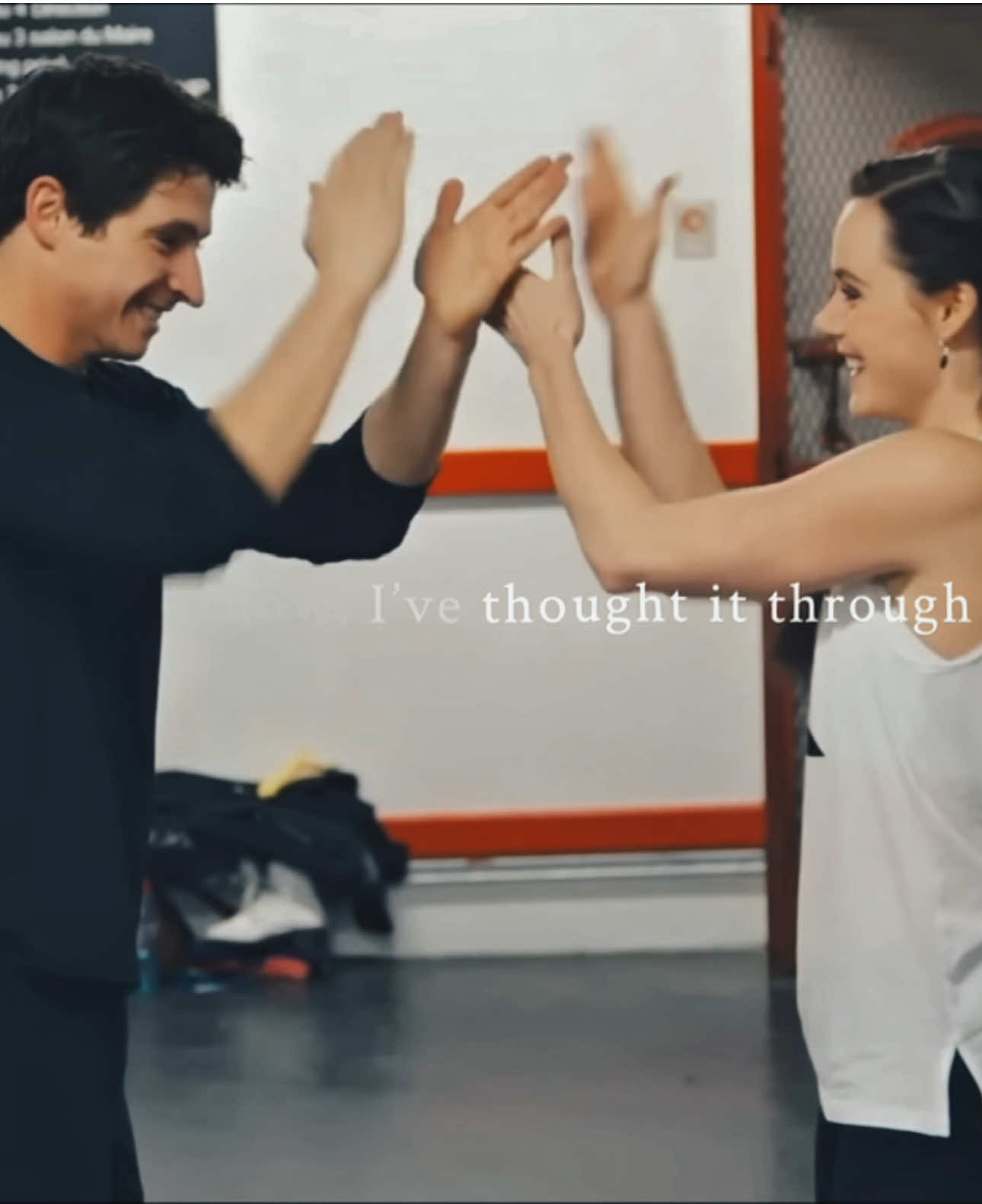 ever thought of calling when you had a few? (oh precomeback tessa my beloved) #virtuemoir #tessavirtue #scottmoir #figureskating #IceSkating #teamcanada #olympics 