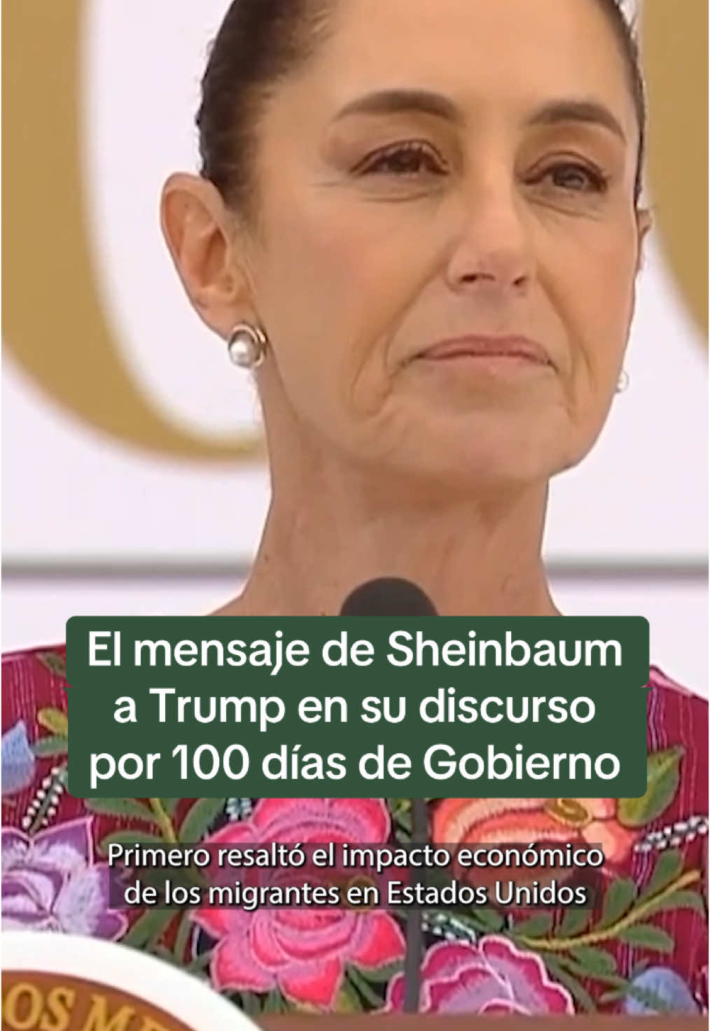 Durante el discurso de la presidenta de México por sus primeros 100 días de Gobierno, Claudia Sheinbaum lanzó un mensaje a Donald Trump quien se encuentra a sólo unos días de volver a la Casa Blanca. Más detalles sobre lo que dijo desde el Zócalo de la Ciudad de México en el enlace de la biografía. #ClaudiaSheinbaum #Migración #Economía #TMEC #DonaldTrump #Trump #AMLO #USMCA #Comercio