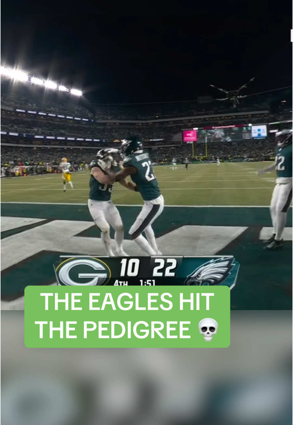 (📺 FOX) #pedigree #tripleh #WWE #eagle #packers #nfl #football #eagles #NFLPlayoffs #philadelphiaeagles #philadelphiaeagles 