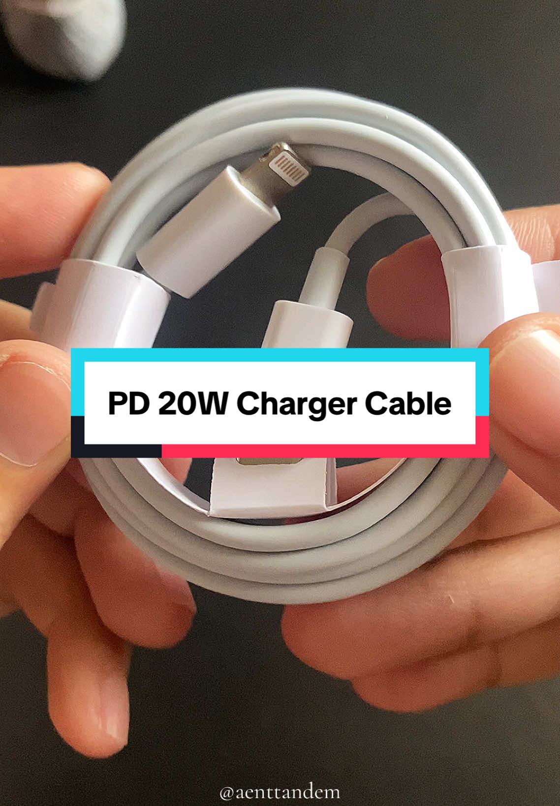 PD 20W Charger Cable mga bes #chargercable #cable #chargeressentials #aenttandem 