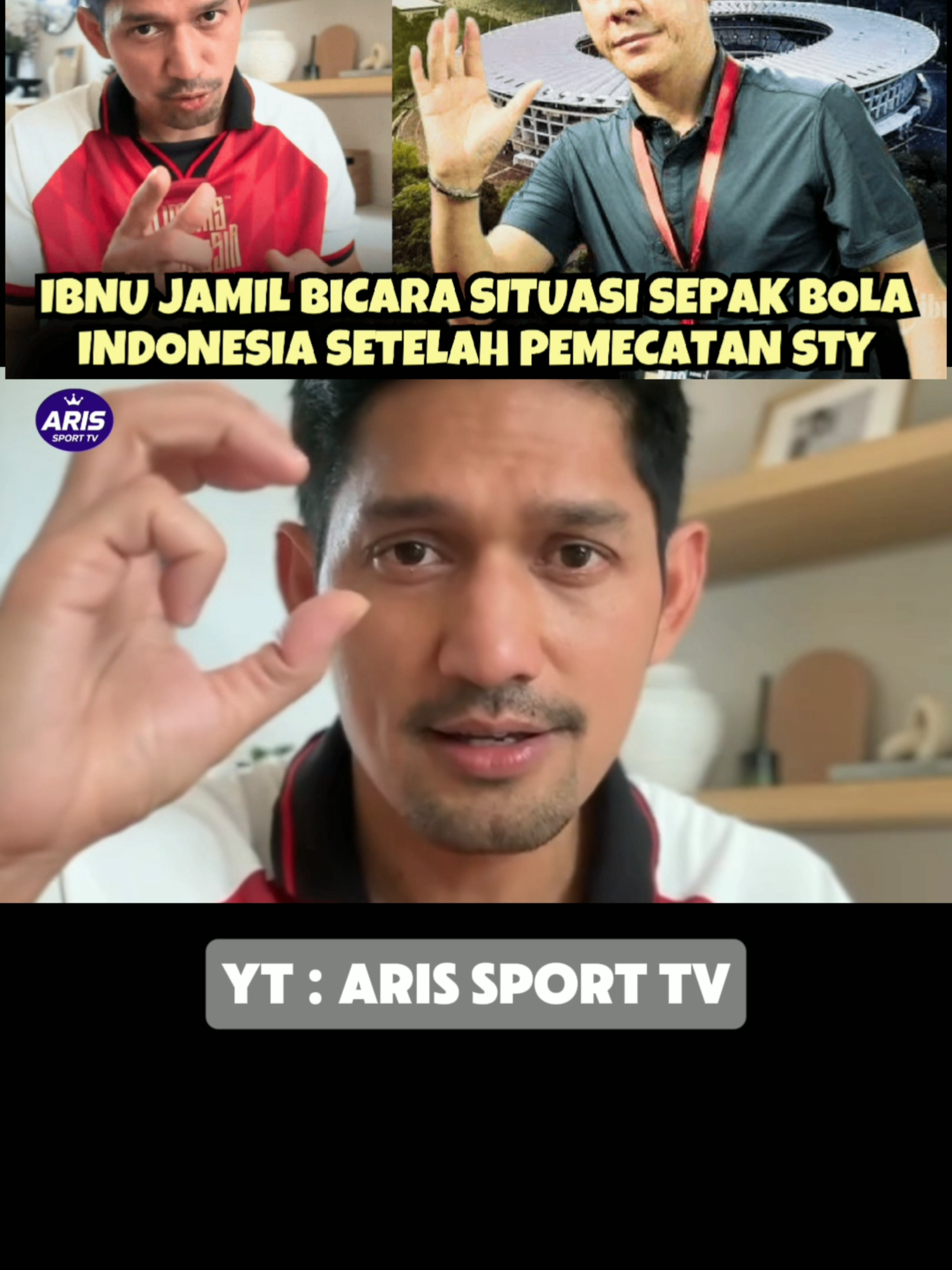 IBNU JAMIL BICARA SITUASI SEPAK BOLA INDONESIA SETELAH PEMECATAN SHIN TAE YONG DARI TIMNAS INDONESIA#timnasindonesia #timnas #shintaeyong #ibnujamil