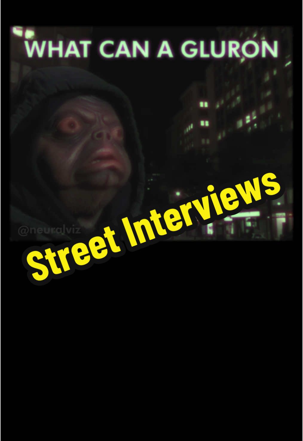 Gluron Street Interviews #interdimensional #aliens #adultswim #shorts #fyp #rickandmorty #streetinterview 