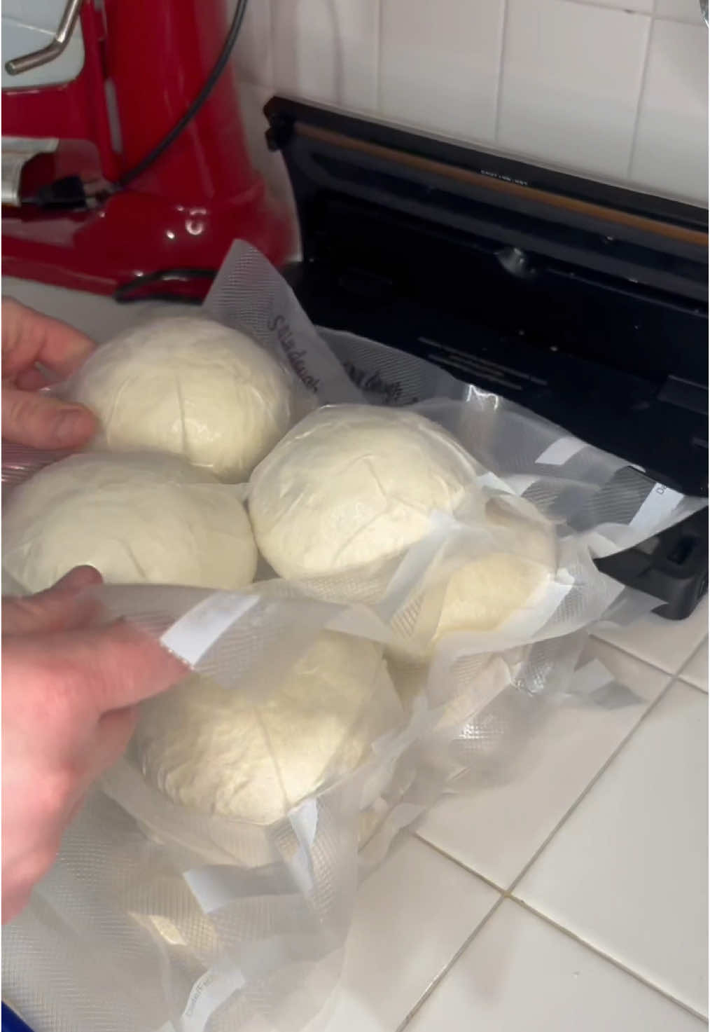 Welp, we’re set on pizza dough! #mom #family #nospend #budget #budgeting #baking #cooking #madefromscratch #homemade #homemadefood #ingredientsonly #homemaker #homestead #simpleliving #foodpreservation #vacuumseal #freezer #deepfreezer #kitchenrestock #preservingfood #freezerstash #mealplanning #mealprepping #homemadekitchenrestock #hacks #KitchenHacks #kitchenstaples #homemadecooking 