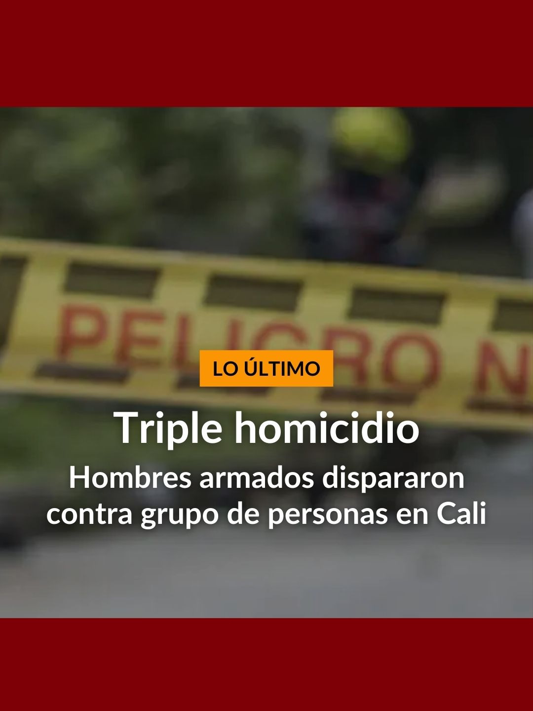 #LoÚltimo | Autoridades en Cali confirman un triple homicidio en Bulevar de Oriente. Hombres armados dispararon contra varias personas. Más en noticiascaracol.com #ValledelCauca #Cali #NoticiasCaracol